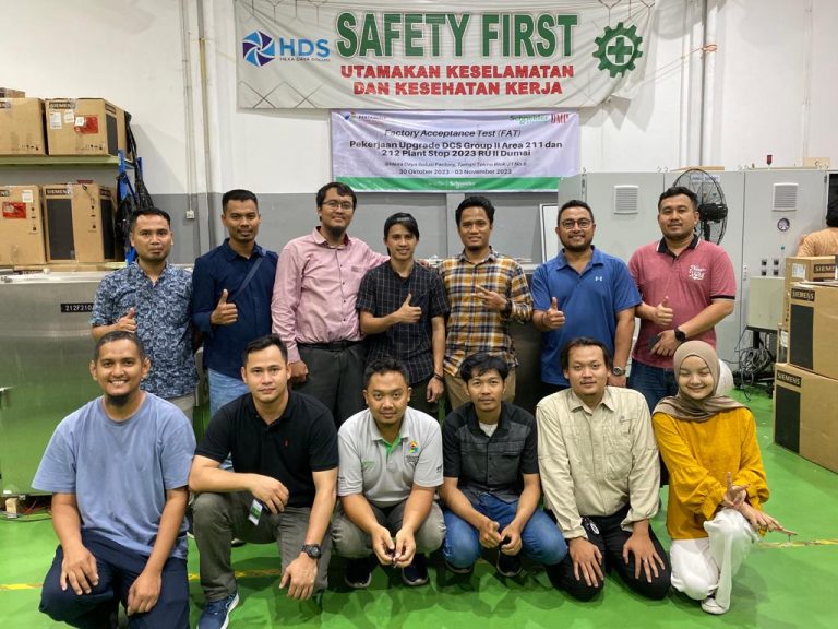 Factory Acceptance Test (FAT) Pekerjaan Upgrade DCS Group II Area 211 dan 212 Plant Stop 2023 RU II Dumai