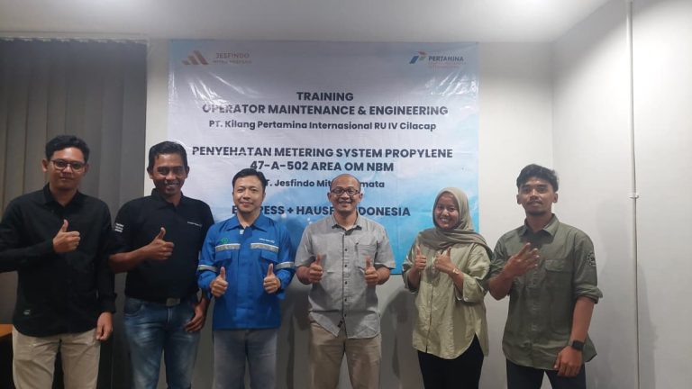 TRAINING BATCH 2 OPERATOR MAINTENANCE & ENGINEERING PENYEHATAN METERING SYSTEM PROPYLENE 47-A-502 AREA OM NBM CILACAP