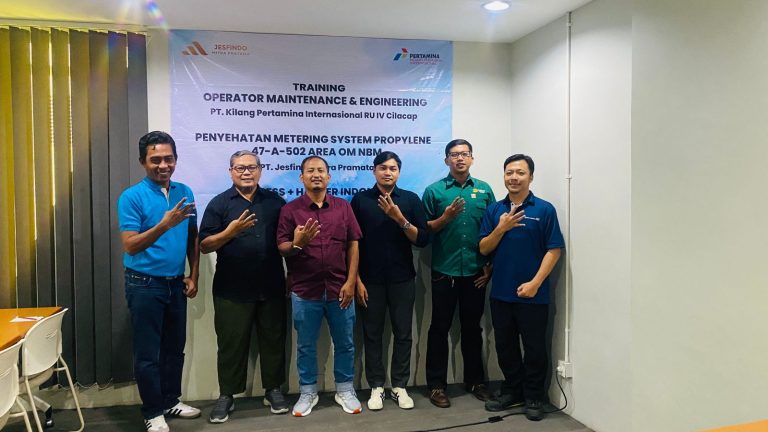 TRAINING BATCH 4 OPERATOR MAINTENANCE & ENGINEERING PENYEHATAN METERING SYSTEM PROPYLENE 47-A-502 AREA OM NBM CILACAP