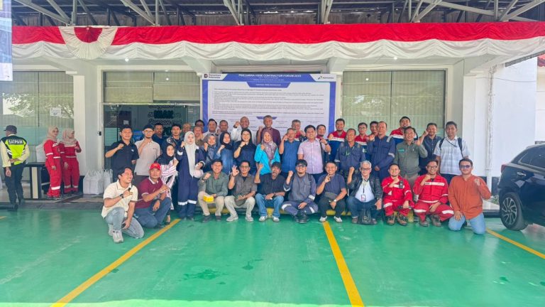 RELAY HSSE CONTARCTOR FORUM 2025 OLEH PT KILANG PERTAMINA INDONESIA RU III PLAJU